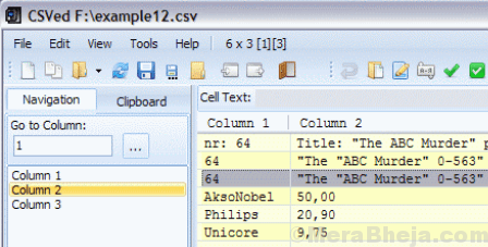 csv editor download