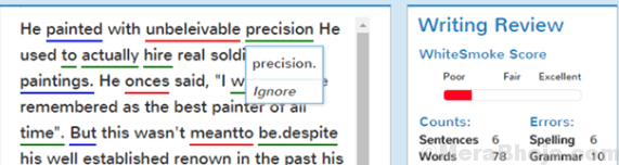 Whitesmoke Spell Check Min