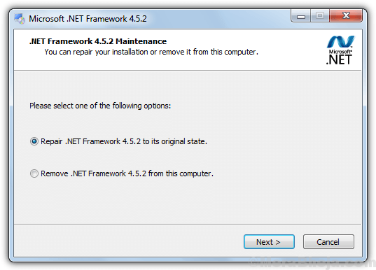 Net Framework Repair