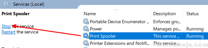 Stop Print Spooler Service Min