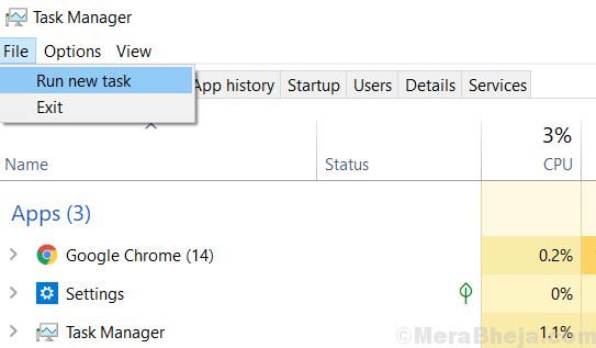 New Task Manager Min