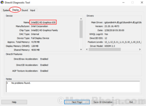 know driver directx min