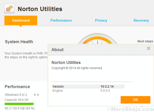 norton utilities min