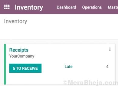 Odoo Inventory Min