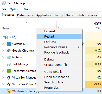 windows 10 folder properties file count wrong