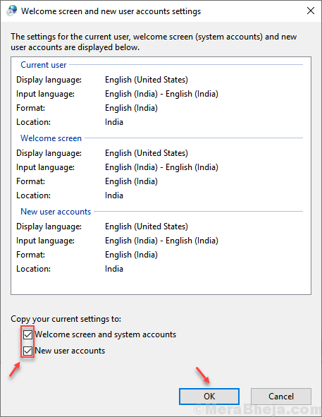Copy Admin Lannguage Settings To Current User Min