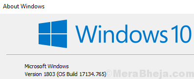 Microsoft Windows Version Min