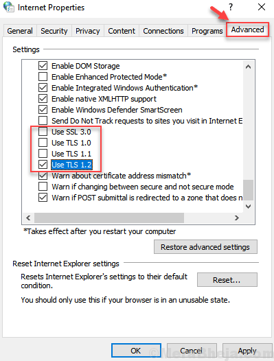 Advanced Tls 1.2 Min