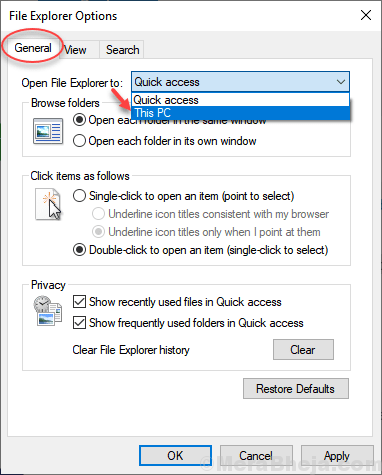 Open File Explorer This Pc Min