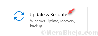 Update & Security Min