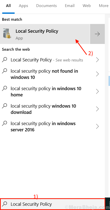 Local Security Policy