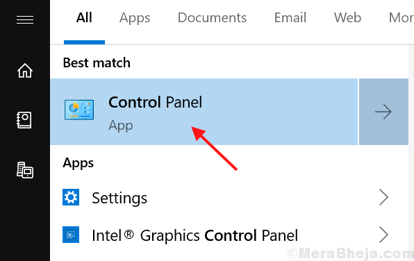  Panel de control