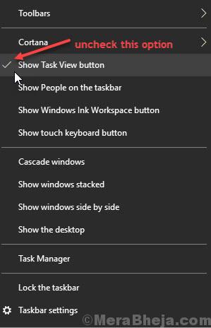 Hide Taskbar Options