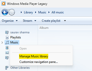 Manage Music Library Min