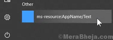 Ms Resource Appname Text