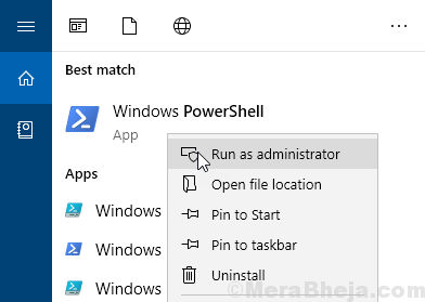 Powershell Run As Administrator