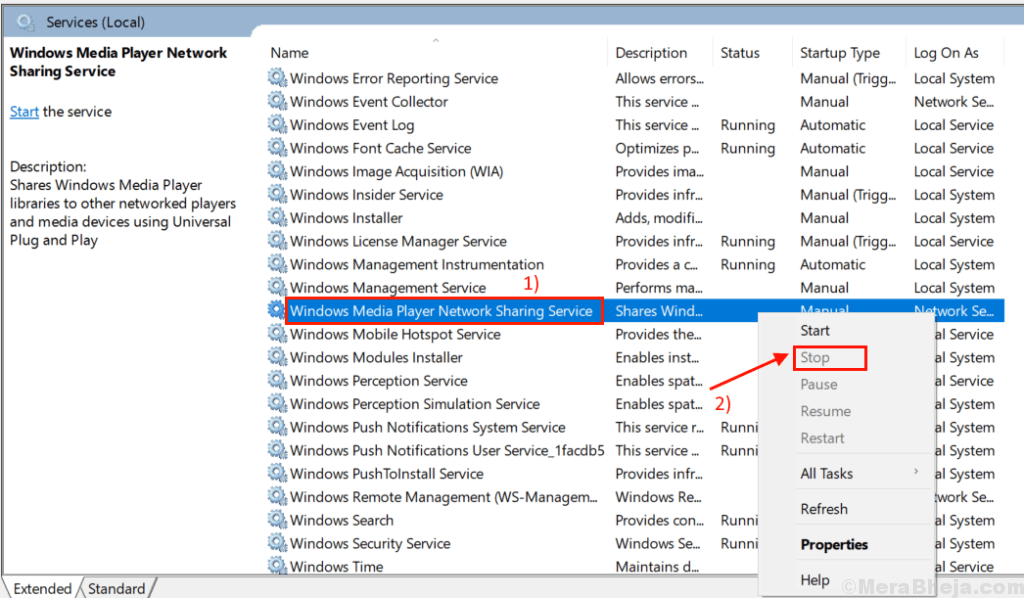 How to solve 'Windows Media Player Media Library is corrupted' error