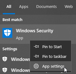 windows security min
