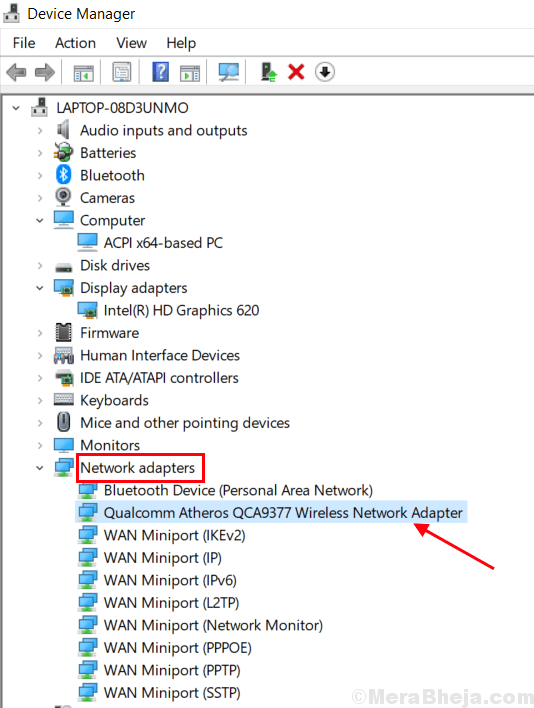 ostoto hotspot does not detect network adapter