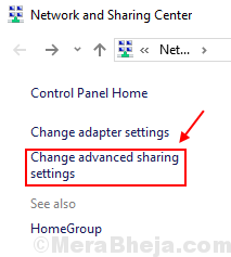 Change Advanced sharing settings