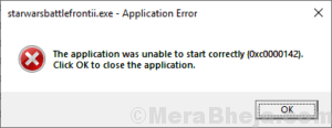 How to solve 'Application Error 0xc0000142' in Windows 10 / 11