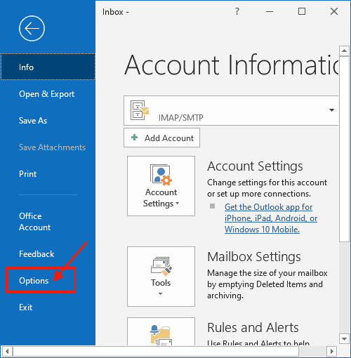 tunrd off email notification sounds windows 10