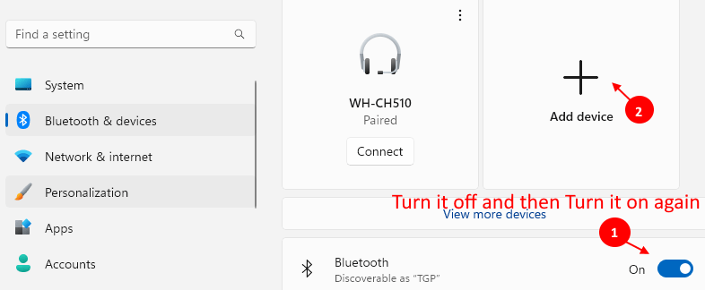 Bluetooth Windows 11 Min
