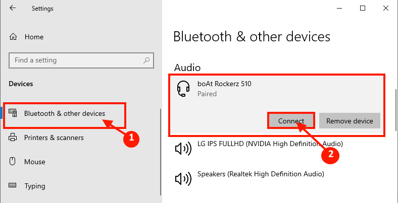 Fix Bluetooth is paired but it is not connected problem in