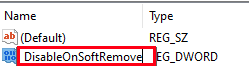 Disable Software Remove Rename