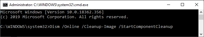 Startcomponentcleanup