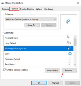 Fix: Spinning Blue Circle Next To The Mouse Pointer In Windows 10 / 11