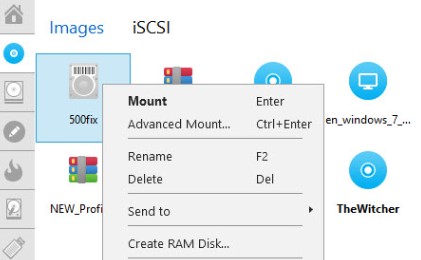 free iso mount win 7