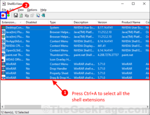 stop shell extensions 1