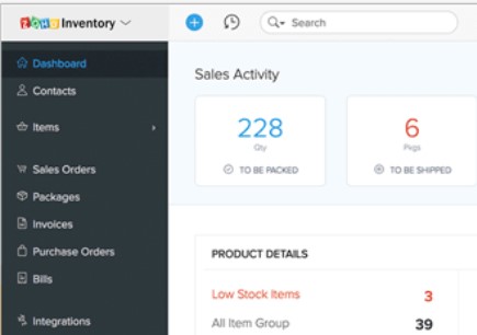 Zoho Inventory