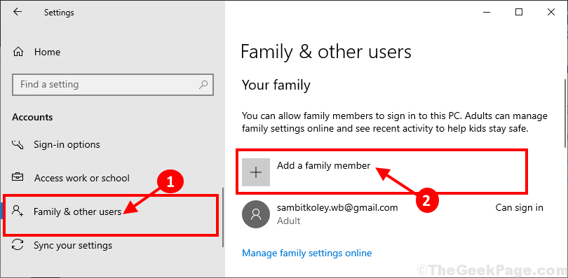 Add A Family Member