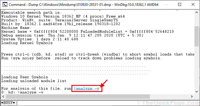 télécharger un exemple de fichier minidump