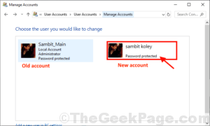 new account click