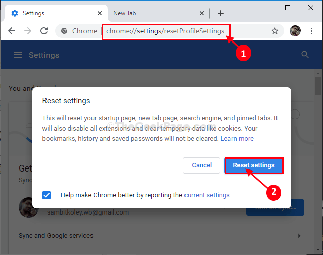 How to fix Google Chrome sync is paused problem