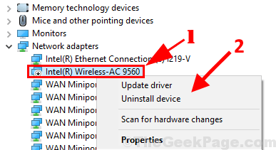 wireless lan control manager has stopped working