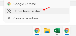 Fix: Double Chrome icon on the Taskbar in Windows 10 / 11