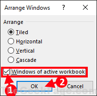 Windows Of Active Workbook
