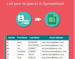 Yet Anothermail Merge Google Sheet Add On