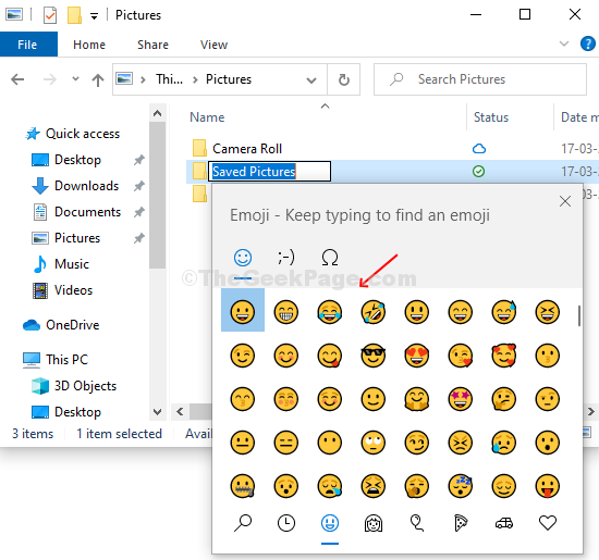 Press Windows + . On Keyboard To Open The Emoji Panel