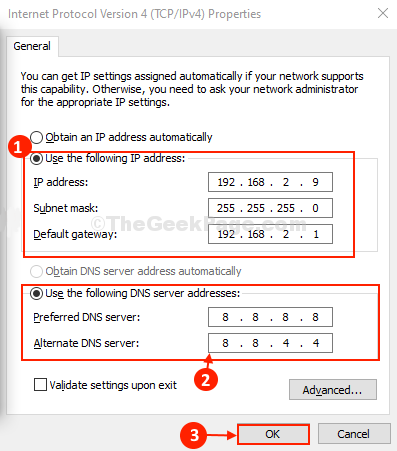 Set A Static Ip Windows 10