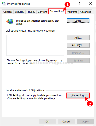 Lan Settings