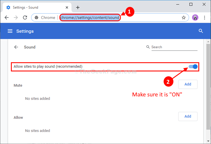 Fix No Sound In Google Chrome