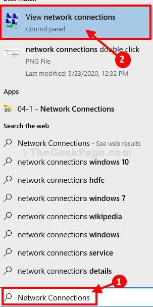 Network Connections View New