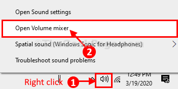 chrome not showing up in volume mixer