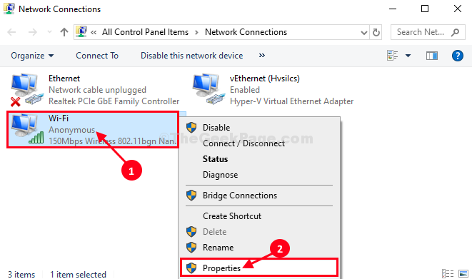 Wifi Properties