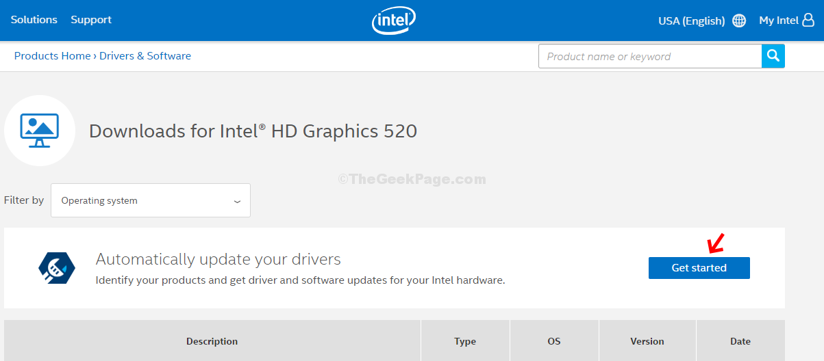 intel hd graphics 520 driver update windows 10